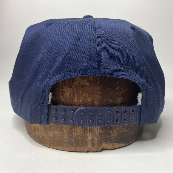 Vtg ITT Hartford Ag Insurance Center Trucker Farmer Hat Cap Embroidered Snapback - Picture 2 of 9